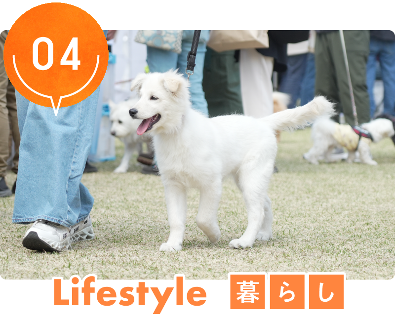 スマイルペットフェスタ4つのテーマの4つ目「Lifestyle 暮らし」